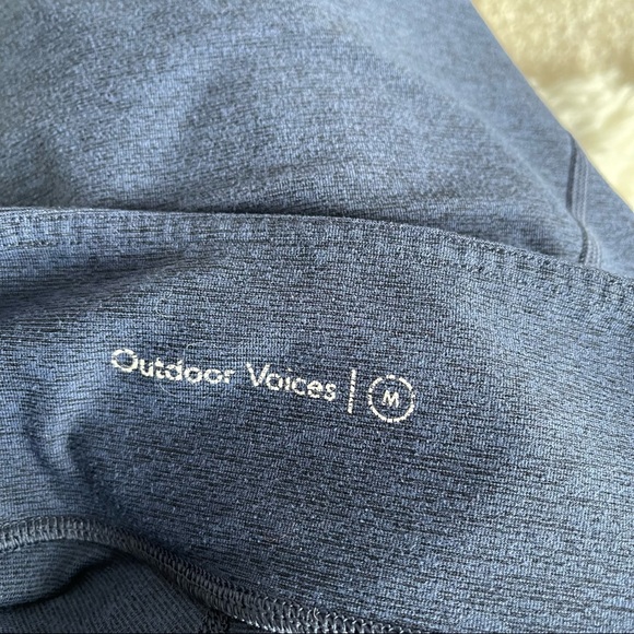 Outdoor Voices Tri Colorblock  blue grey size medium - Picture 4 of 6